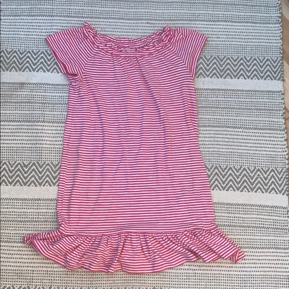 Vineyard Vines Girls L off the shoulder dress